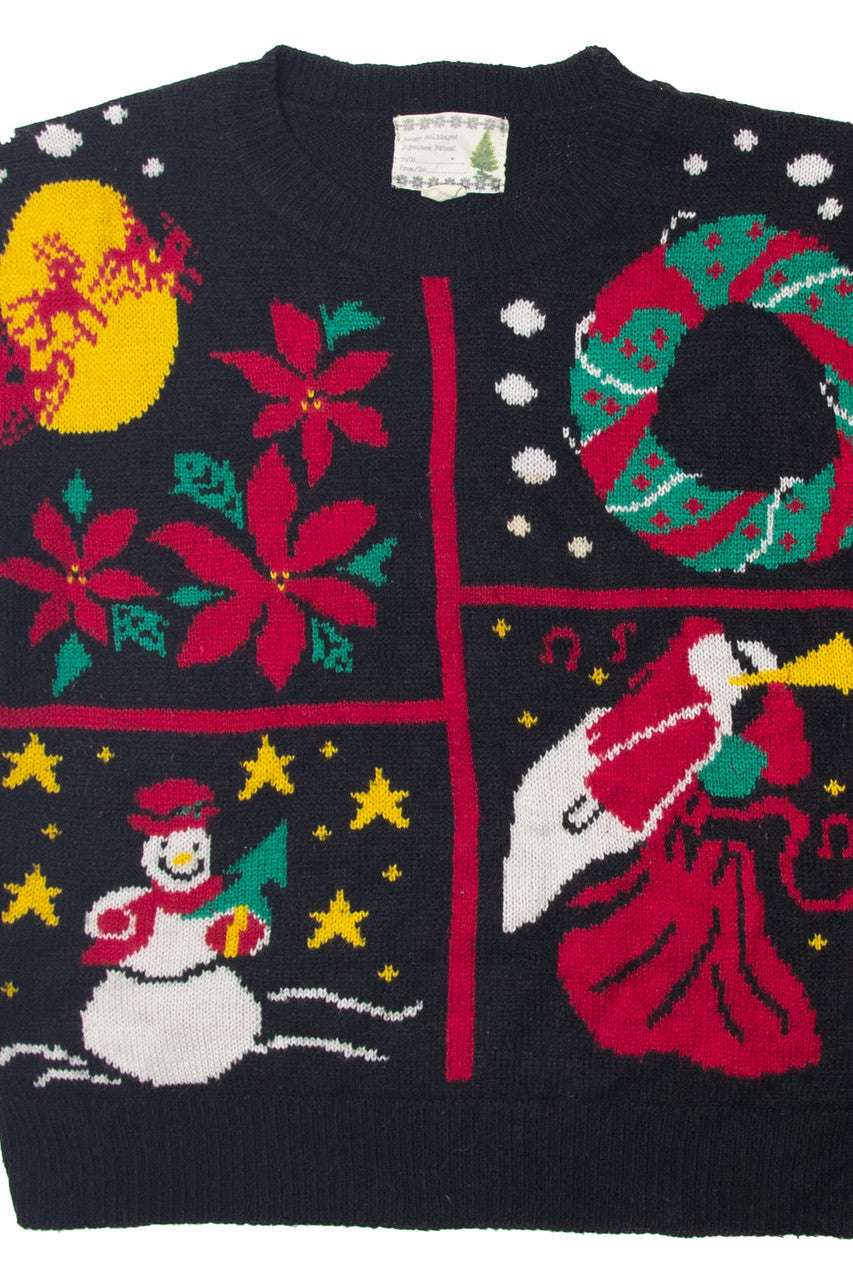 Black Ugly Christmas Sweater 63587