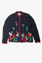 Black Ugly Christmas Cardigan 63588
