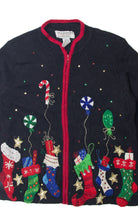 Black Ugly Christmas Cardigan 63588