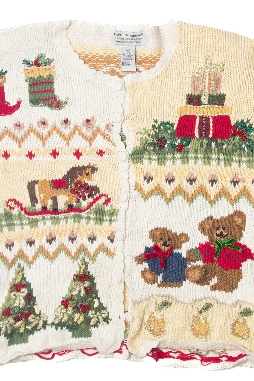 White Ugly Christmas Sweater 63590
