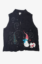 Black Ugly Christmas Vest 63599
