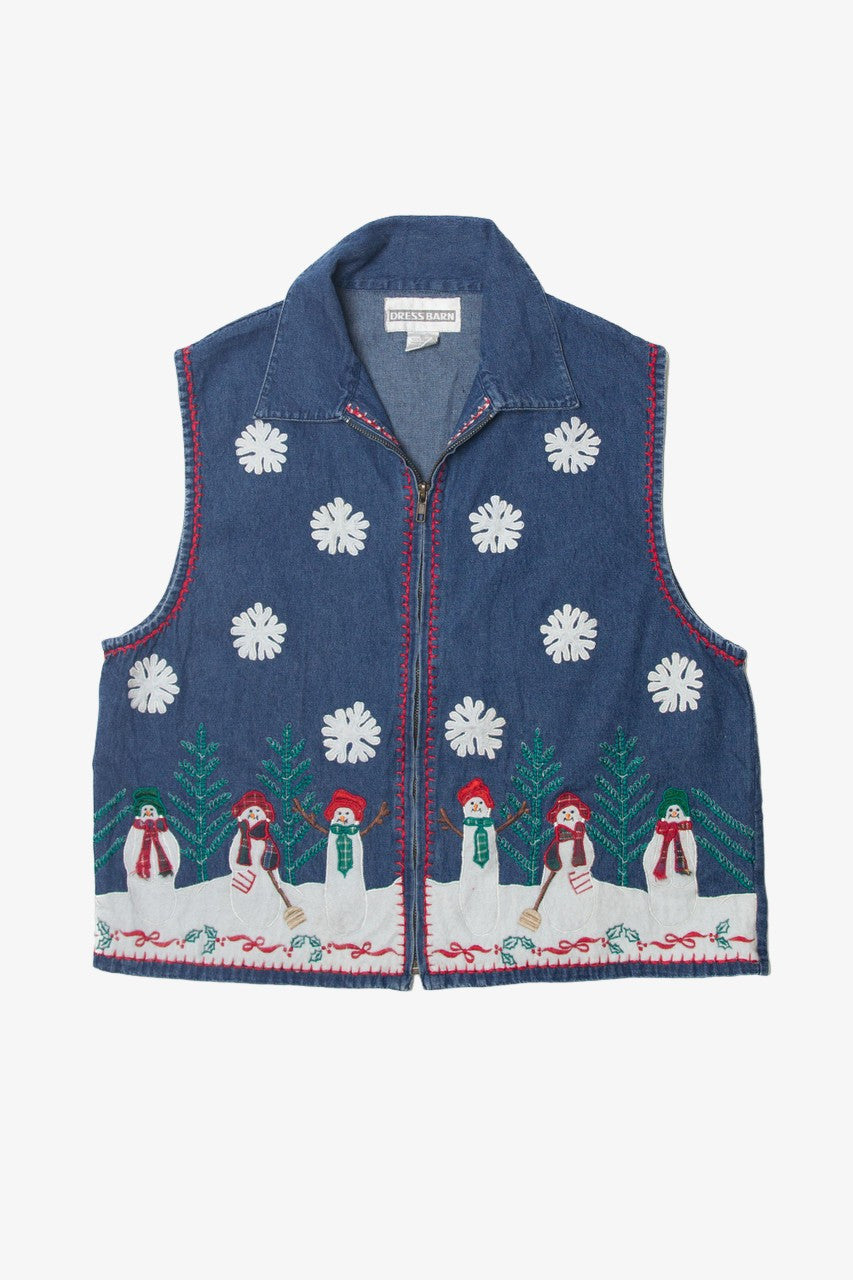 Blue Ugly Christmas Vest 63633