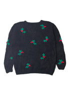 Black Ugly Christmas Cardigan 63639