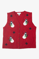 Red Ugly Christmas Vest 63647
