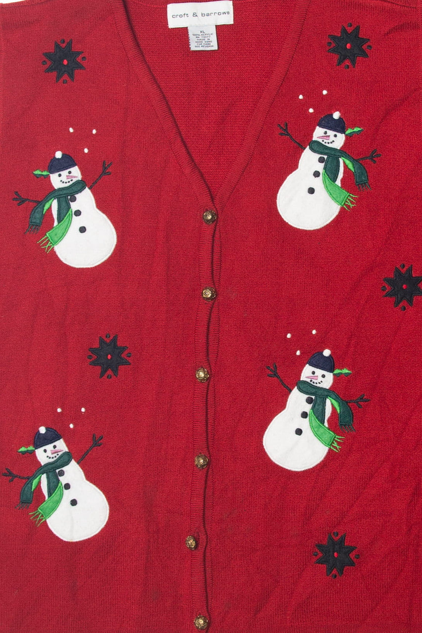 Red Ugly Christmas Vest 63647