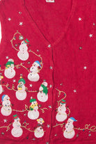 Red Ugly Christmas Vest 63650