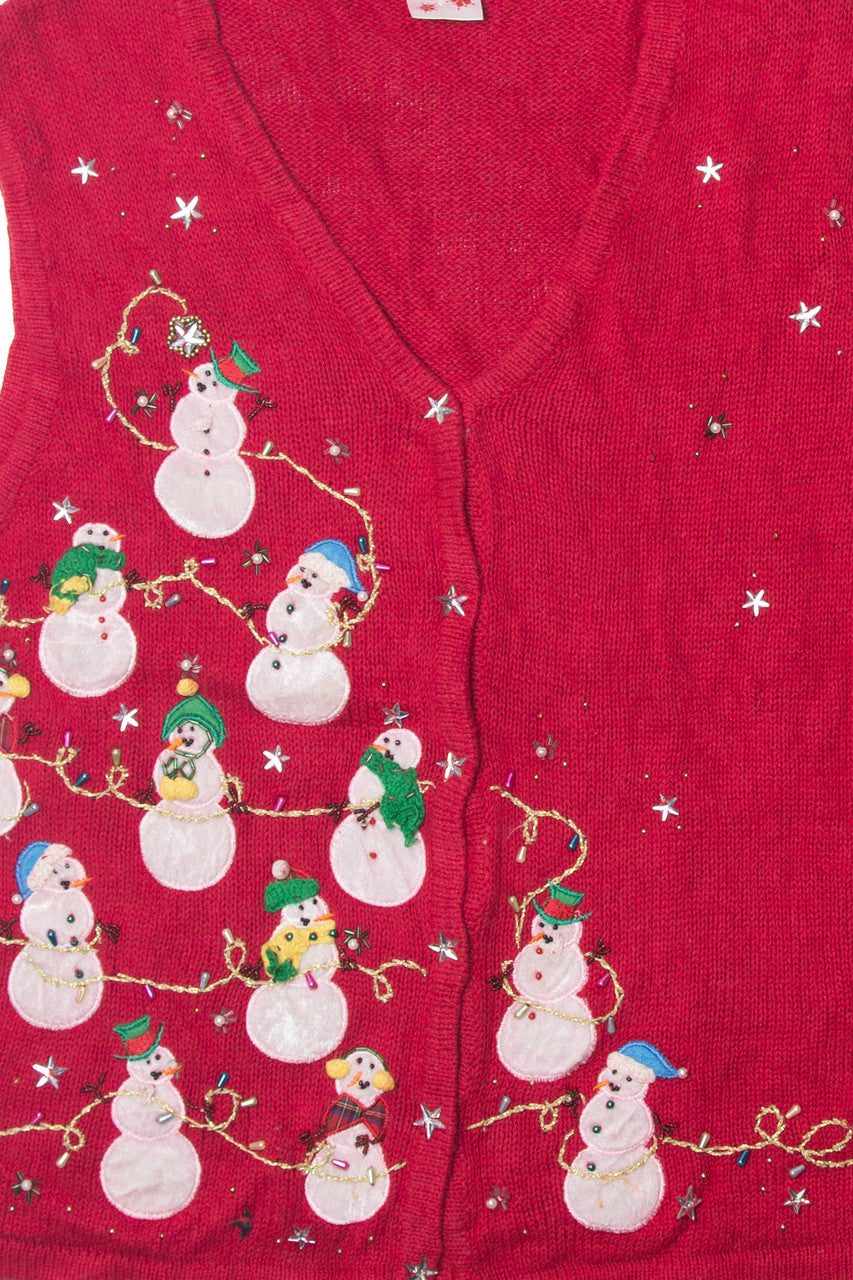 Red Ugly Christmas Vest 63650