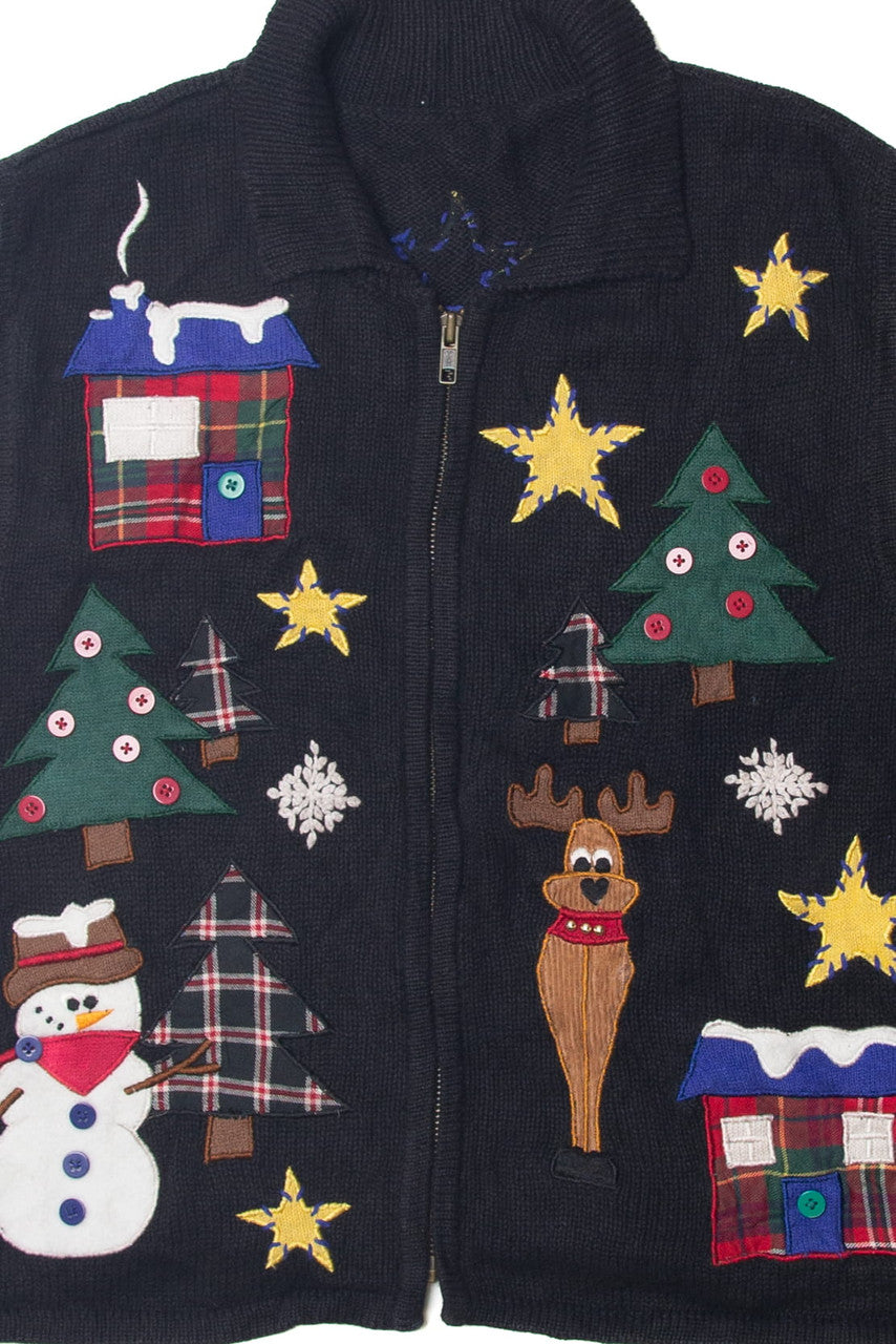 Black Ugly Christmas Sweater 63652