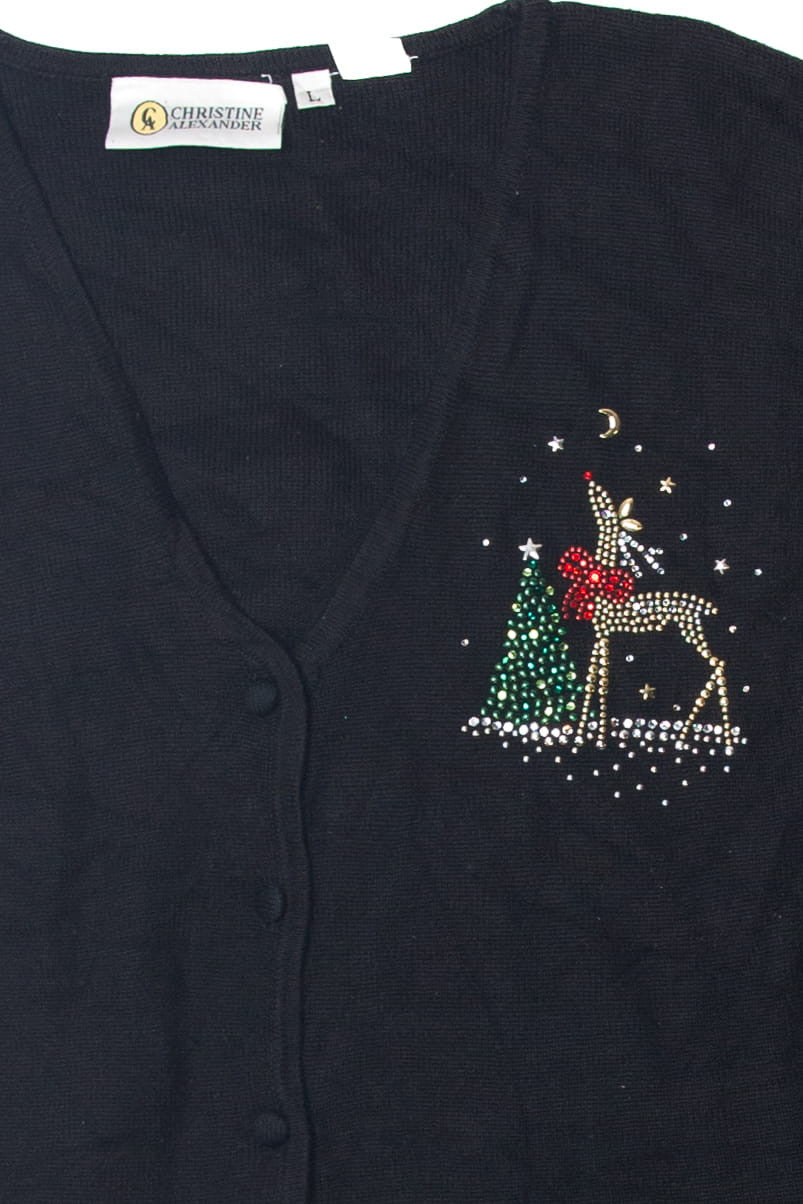Black Ugly Christmas Vest 63655
