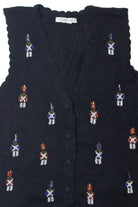 Black Ugly Christmas Vest 63667