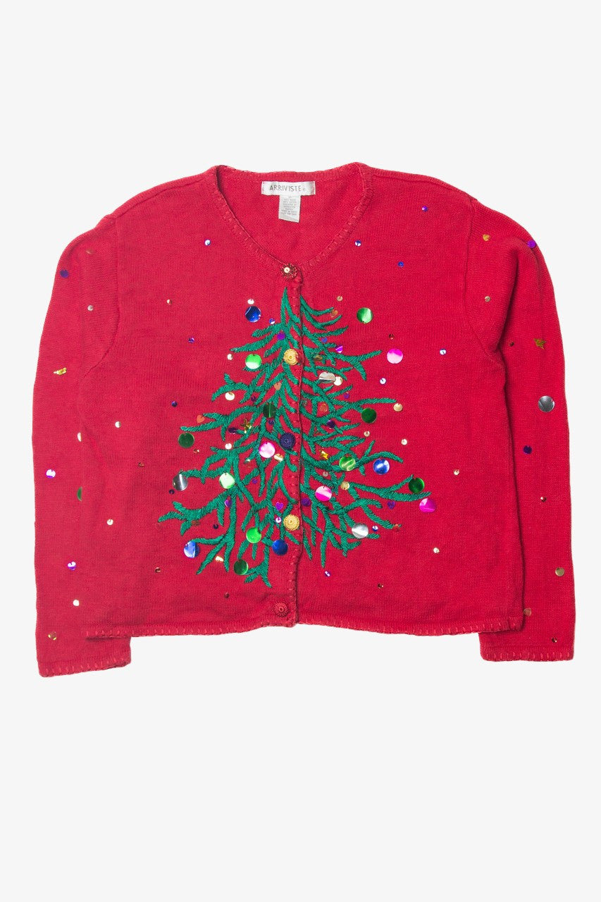 Red Ugly Christmas Cardigan 63688