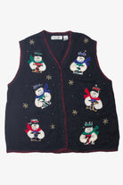 Black Ugly Christmas Vest 63690