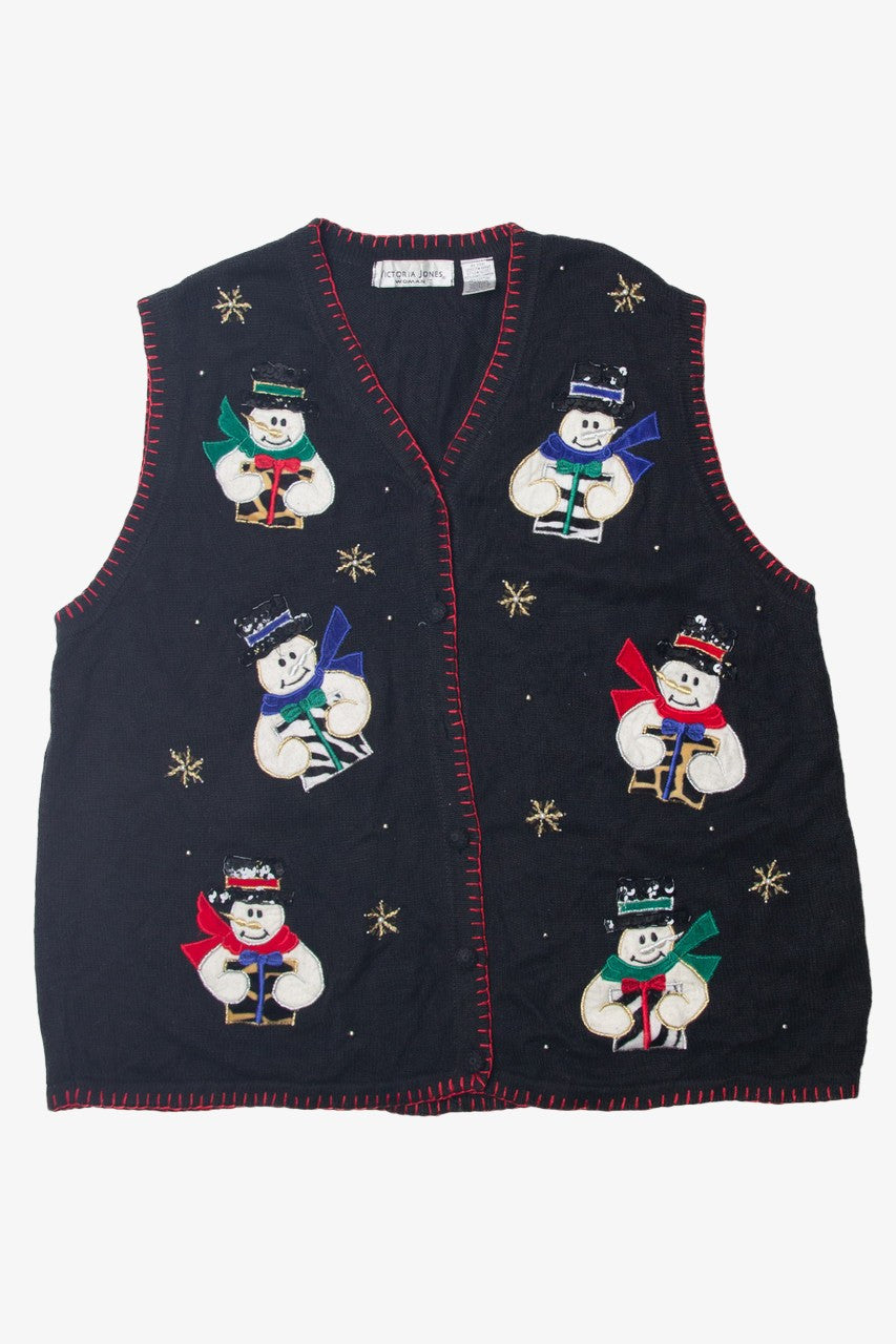 Black Ugly Christmas Vest 63690