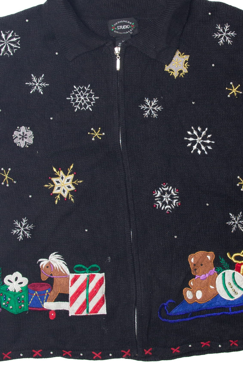 Black Ugly Christmas Sweater 63692