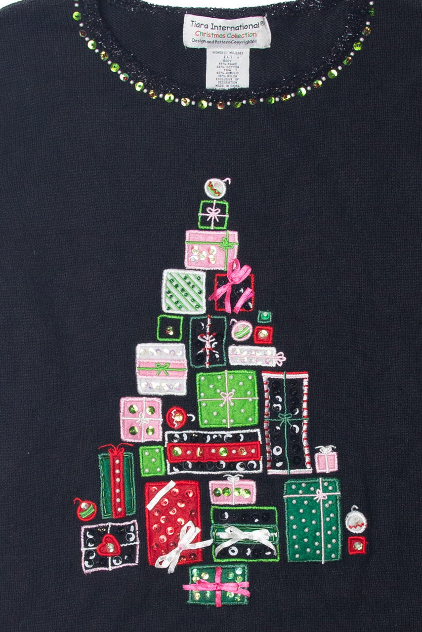 Black Ugly Christmas Sweater 63695