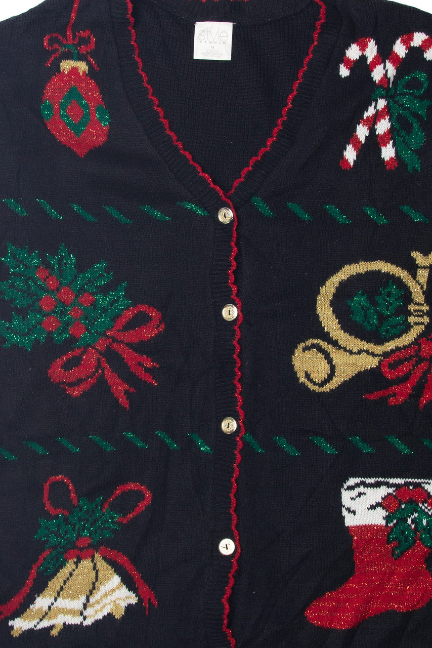 Black Ugly Christmas Sweater 63697