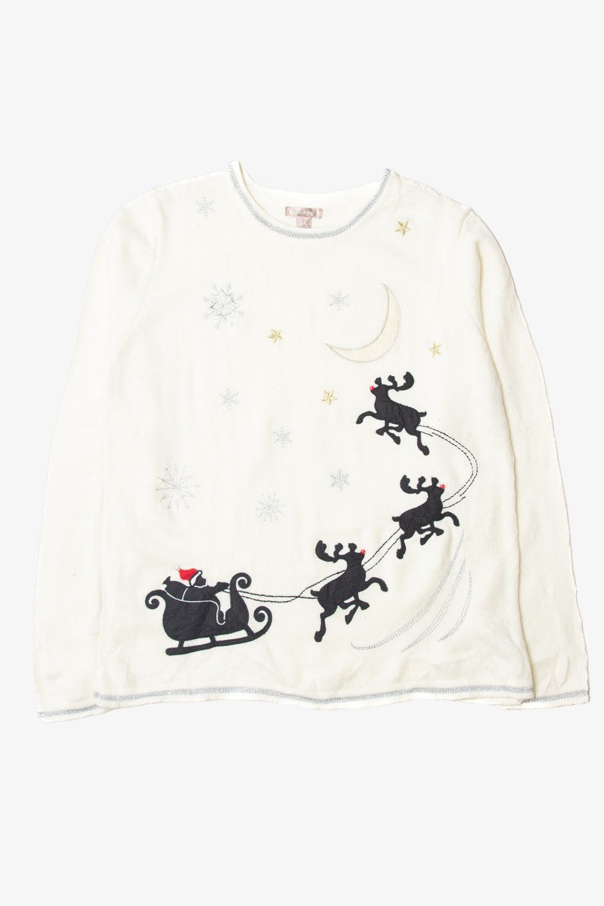 White Ugly Christmas Pullover 63702