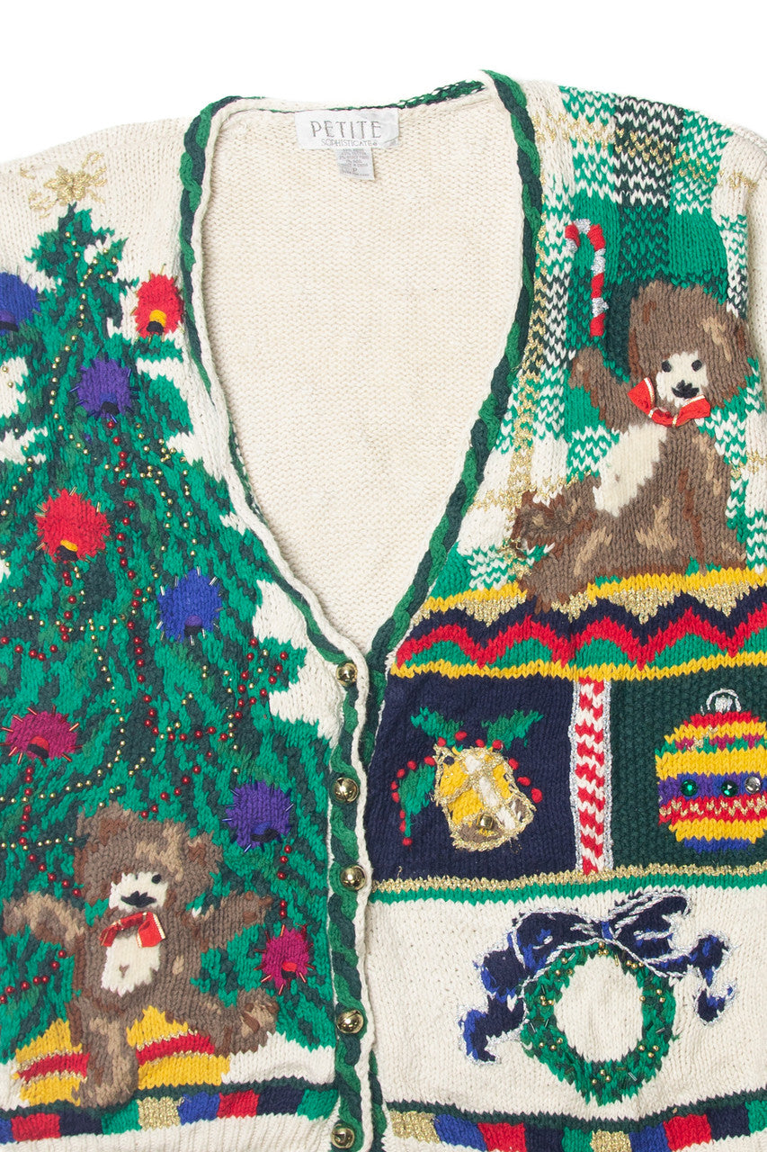 White Ugly Christmas Sweater 63707