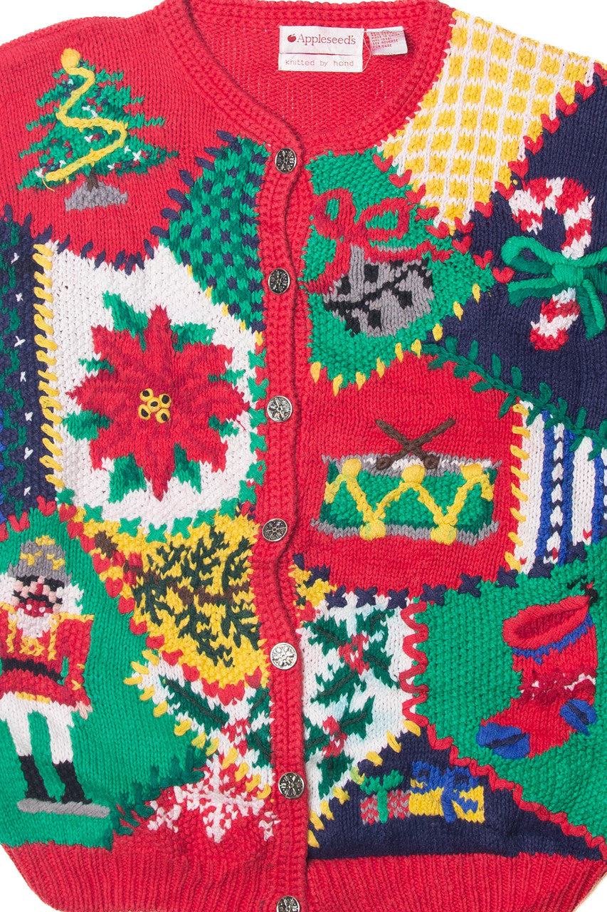 Red Ugly Christmas Cardigan 63726