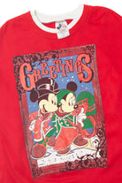 Mickey And Minnie Mouse Double Sided Ugly Christmas Sweater 63750