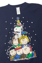 Peanuts Characters Ugly Christmas Sweatshirt 63764
