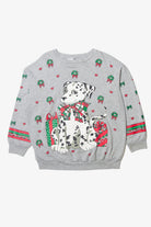  Vintage PuppyIn A Bow Ugly Christmas Sweatshirt 63768