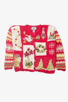 Tiara International 1998 Ugly Christmas Sweater 63781