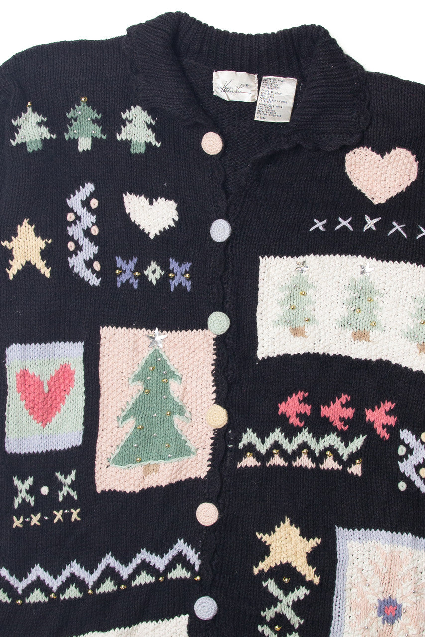 Kathie Lee Ugly Christmas Cardigan 63783