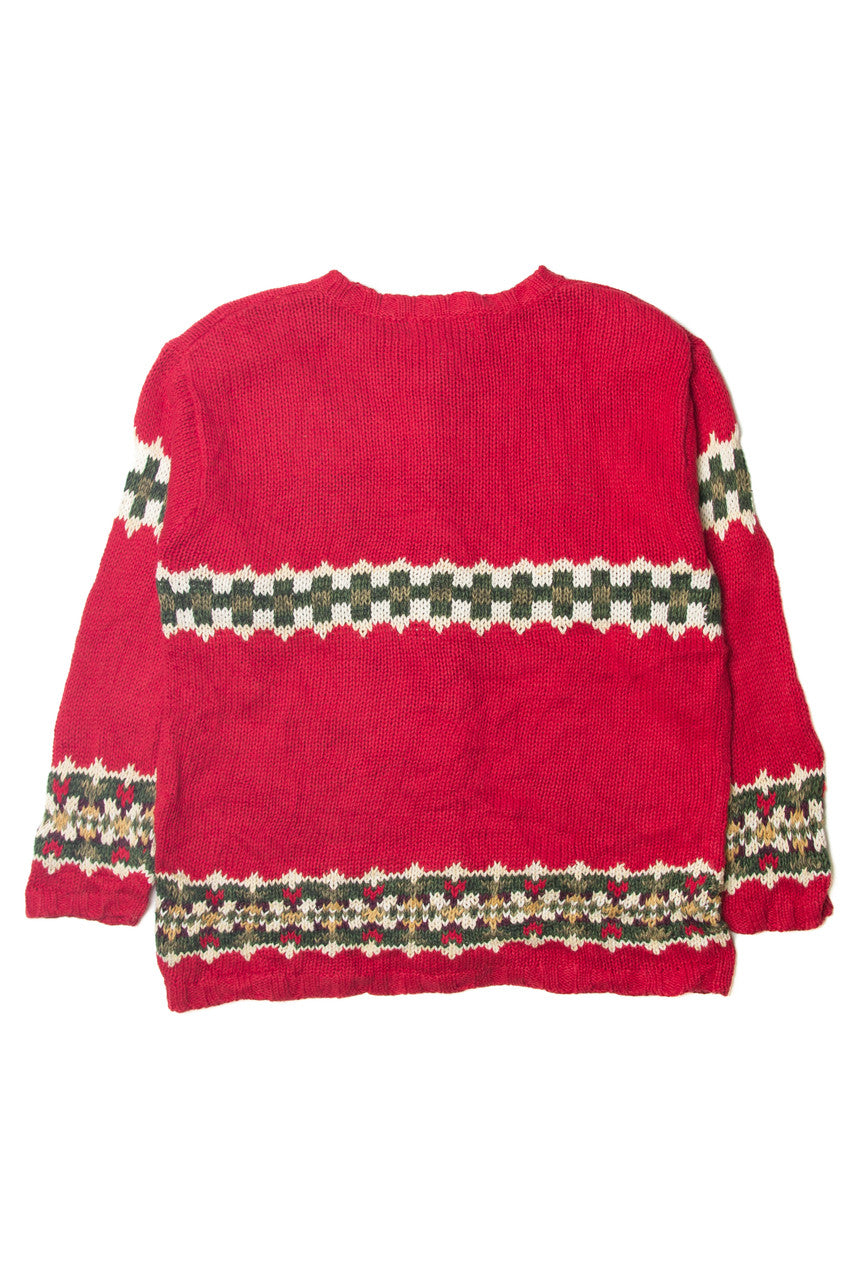 Red Ugly Christmas Cardigan 63785