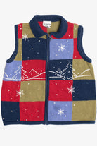 Color Block Ugly Christmas Vest 63800