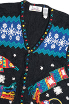 Snowy Winter Gear Ugly Christmas Vest 63801