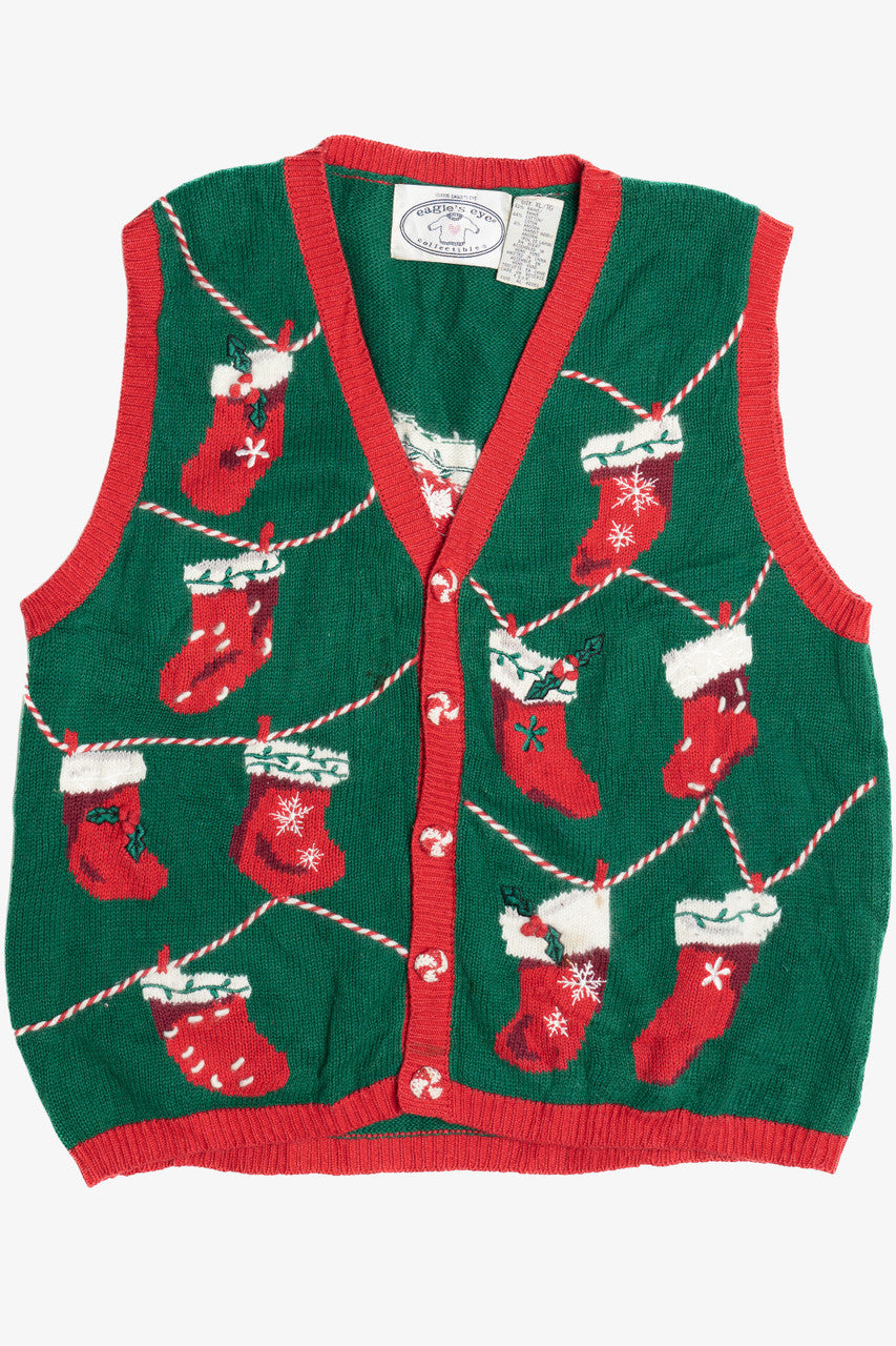 Green Ugly Christmas Vest 63802