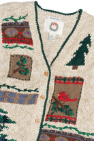 Rustic Woodsy Ugly Christmas Vest 63807