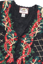 Black Ugly Christmas Vest 63808