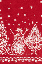 Red Wool Ugly Christmas Vest 63809