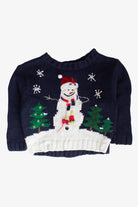 Kids Blue Ugly Christmas Pullover 63819