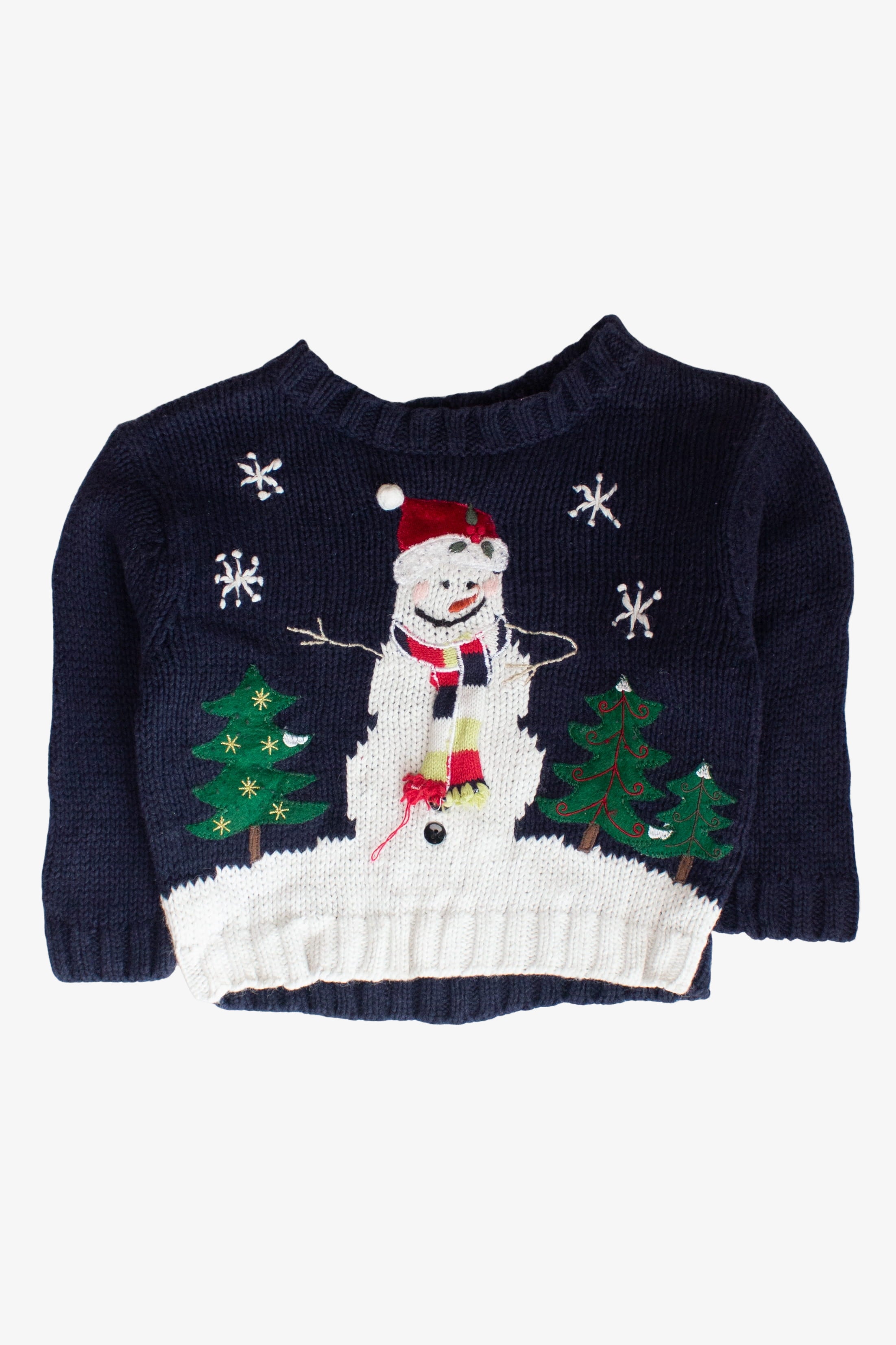 Kids Blue Ugly Christmas Pullover 63819
