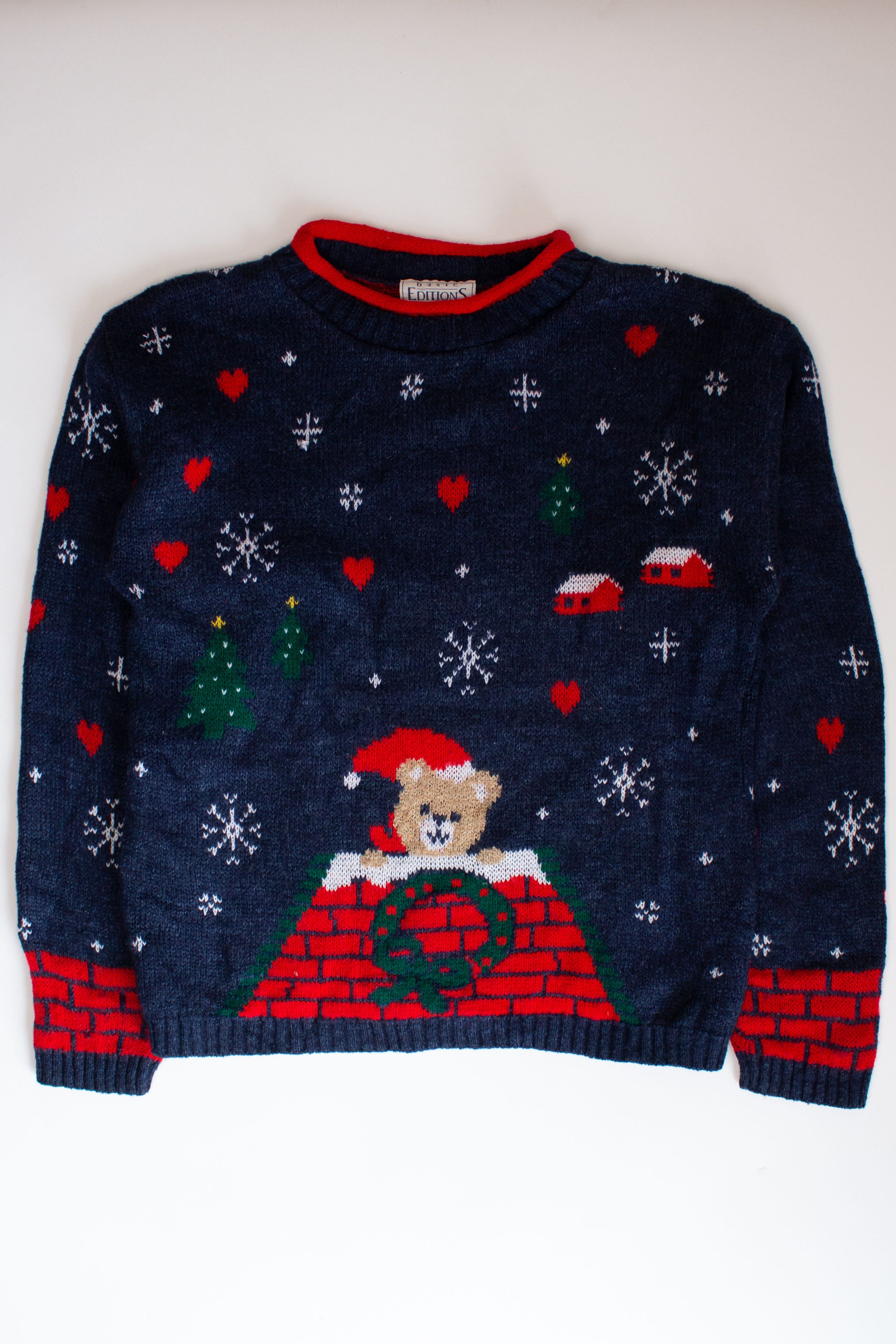 Kids Blue Ugly Christmas Pullover 63820