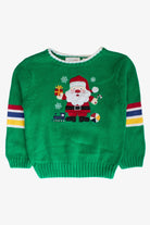 Kids Green Ugly Christmas Pullover 63825