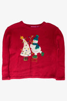 Kids Red Ugly Christmas Pullover 63826