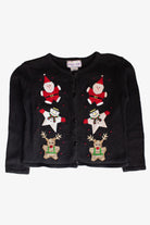 Kids Black Ugly Christmas Cardigan 63827