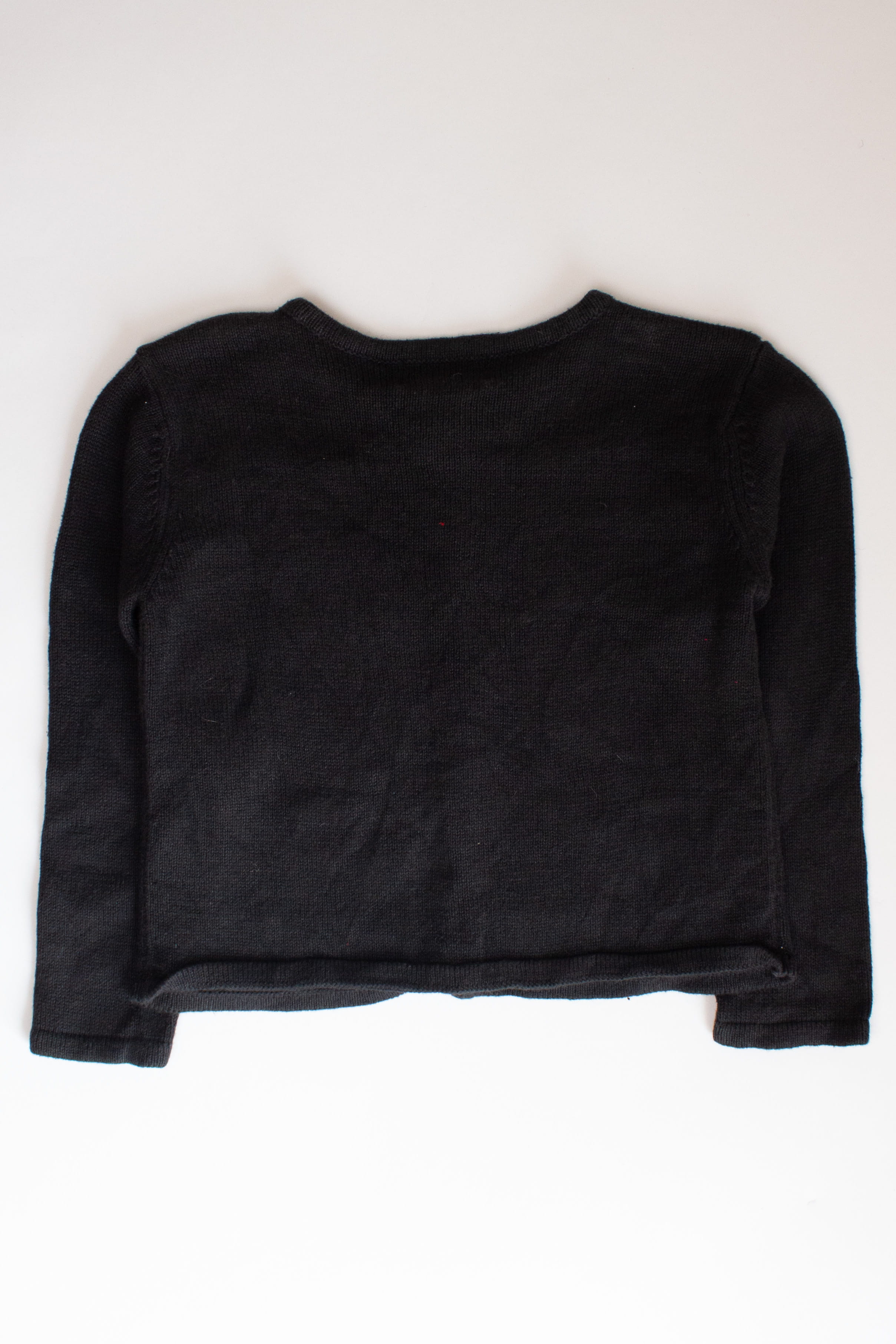 Kids Black Ugly Christmas Cardigan 63827