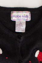Kids Black Ugly Christmas Cardigan 63827
