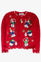 Kids Red Ugly Christmas Cardigan 63828
