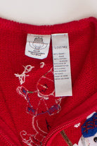 Kids Red Ugly Christmas Cardigan 63828