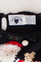 Kids Black Ugly Christmas Pullover 63830
