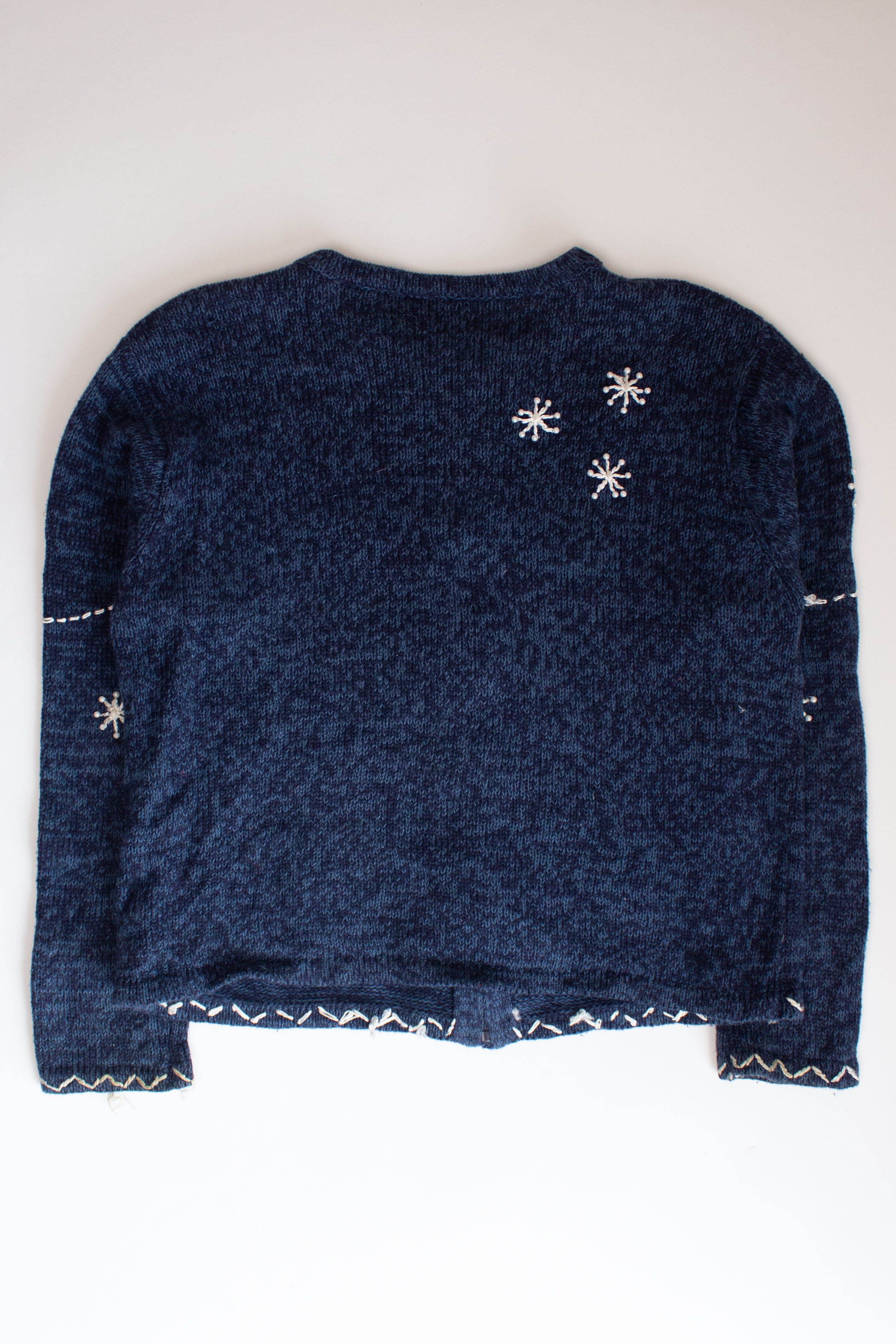 Kids Blue Ugly Christmas Cardigan 63832