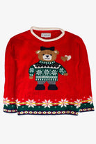Kids Red Ugly Christmas Pullover 63834