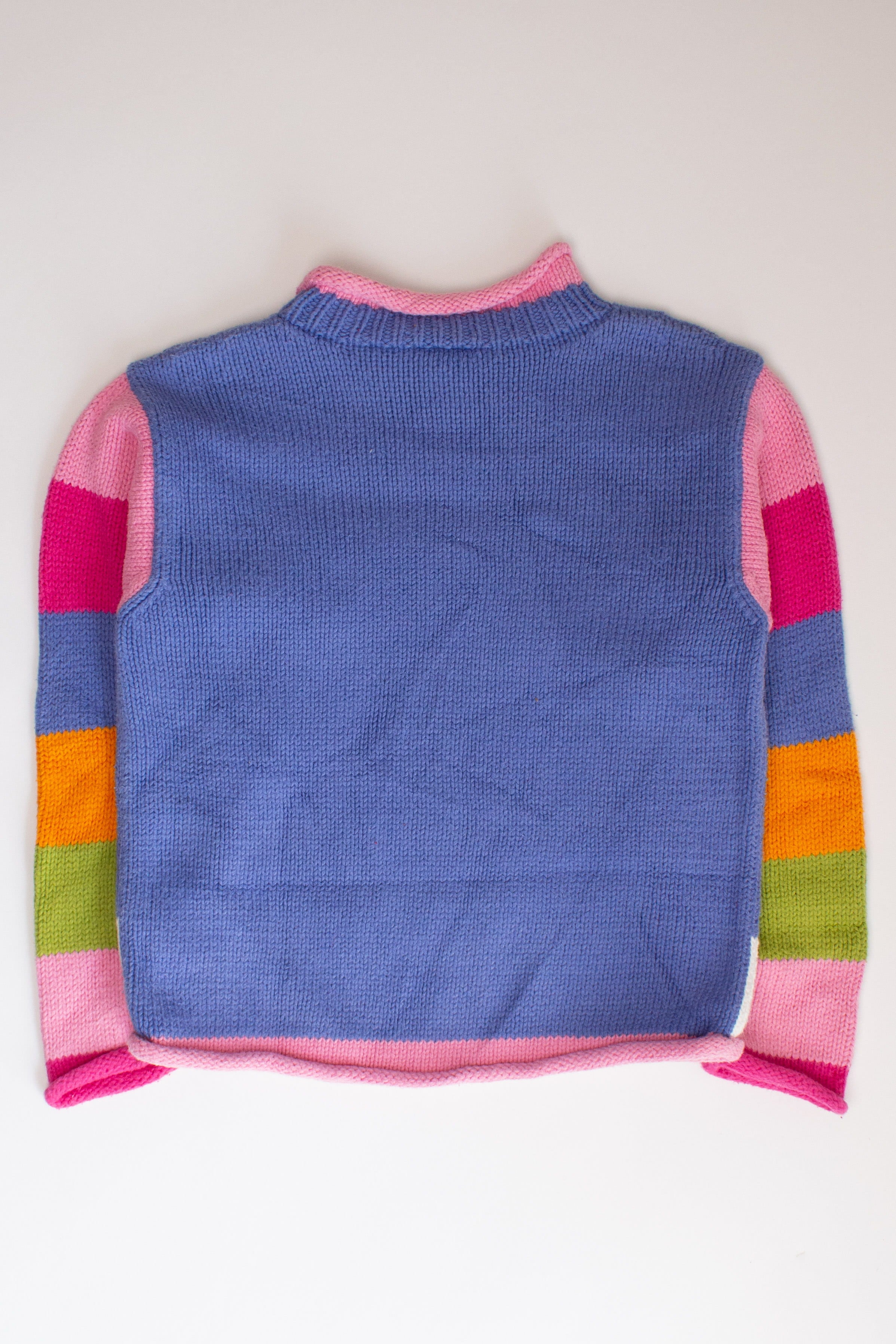 Kids Blue Ugly Christmas Pullover 63838