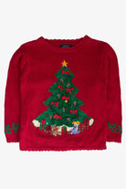 Kids Red Ugly Christmas Pullover 63840